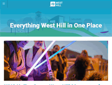 Tablet Screenshot of mywesthill.org